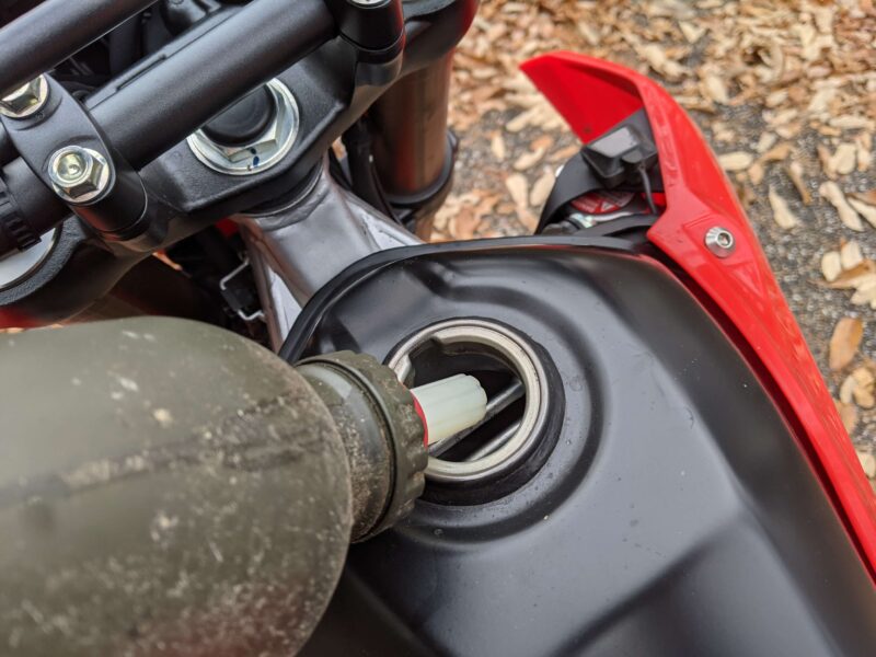 Crf250l Md47 ガス欠まで何キロ走れるか試してみた りょかいらいふ 旅懐らいふ